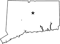 Map of Connecticut